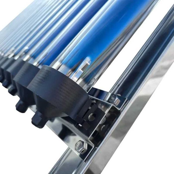 Kolektor słoneczny rurowo-próżniowy WeberFX20+zestaw mont dach płaski