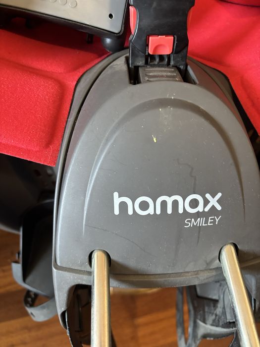 Fotelik rowerowy hamax smiley