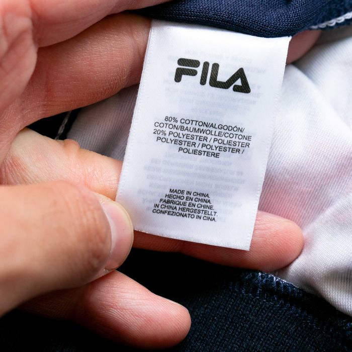 Fila 110 Velour Spencer bluza welurowa M