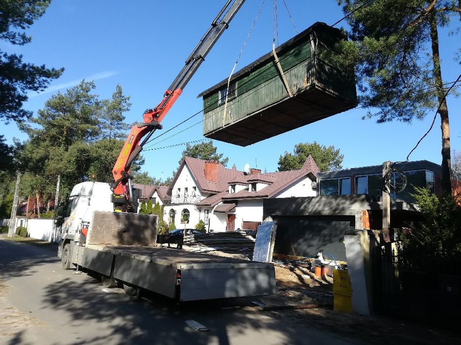 Transport HDS Dźwig 10ton Warszawa Otwock Siedlce Wawer