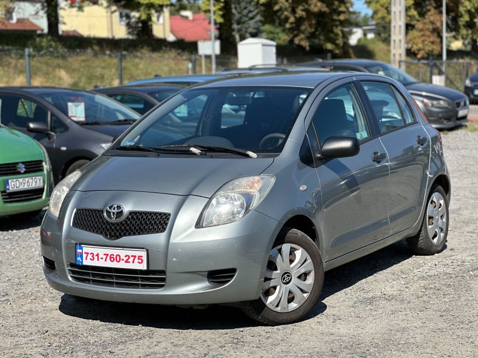 Toyota Yaris//1.3 Benzyna//2007//5 Drzwi//Klimatyzacja//Zamiana
