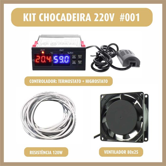 KIT para Chocadeira 220V #001