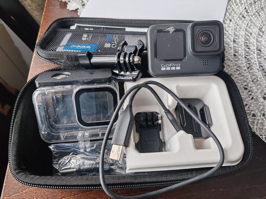 Kamera GoPro Hero 9 Black z akcesoriami