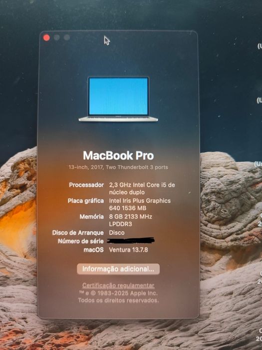Macbook pro 2017492474690605557763