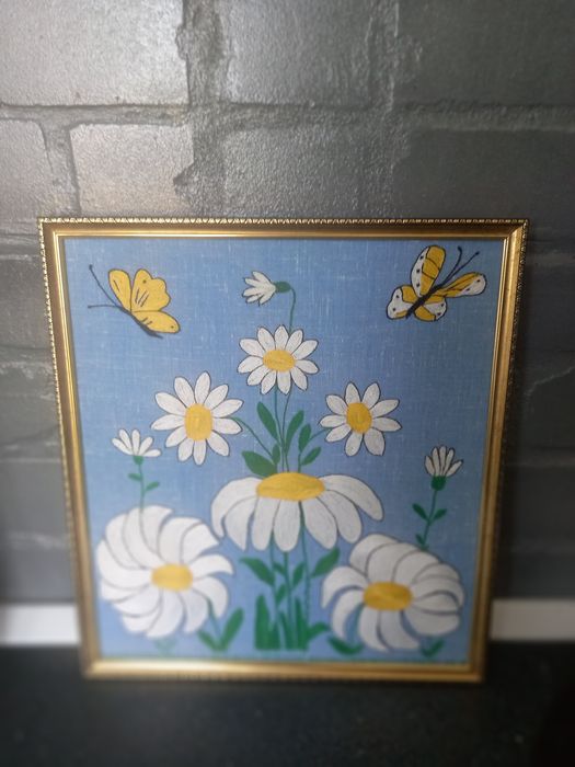 Картина вышита крючком  р 500 × 400