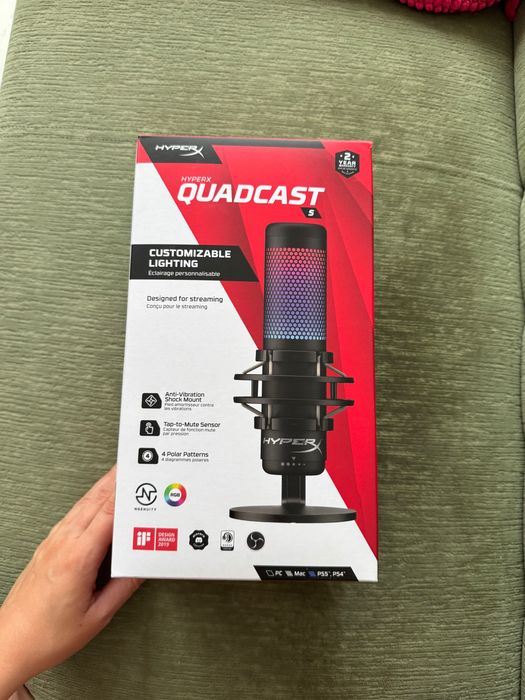 Mikrofon Quadcast Hyperx S