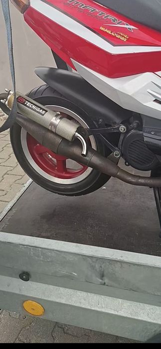 Wydech tecnigas do silnika 2t w dobrym stanie