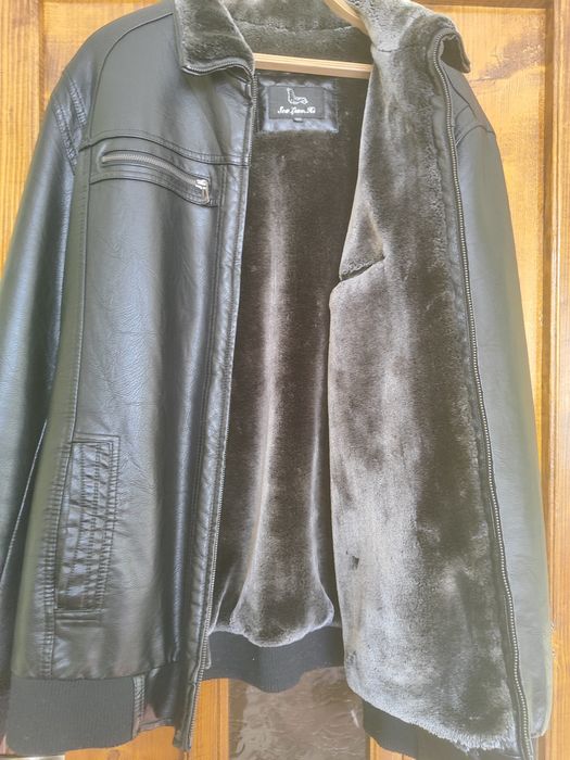 Куртка шкіряна бомбер SEA ZION.HI