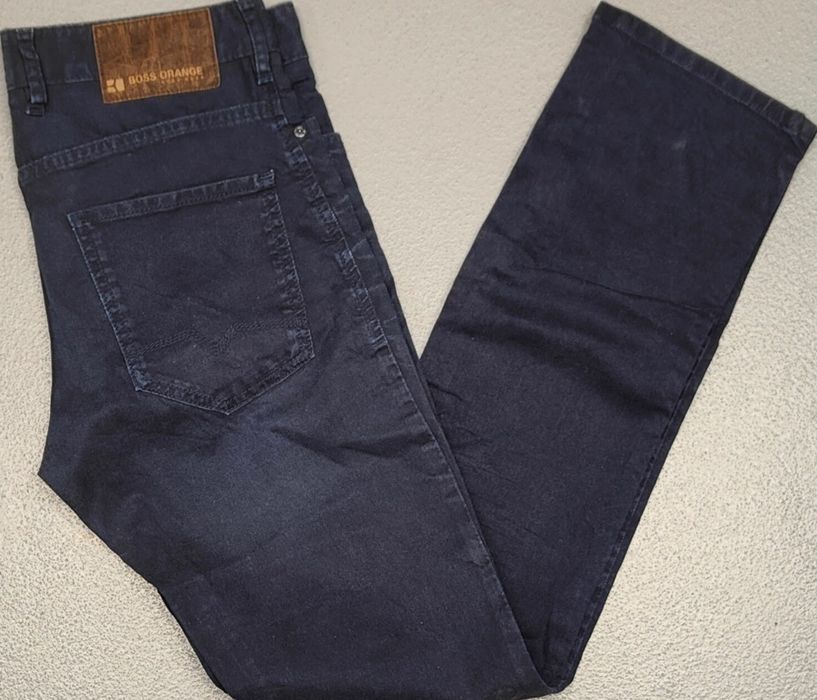 Wr) BOSS ORANGE oryginalne spodnie jeansowe Roz.32/32