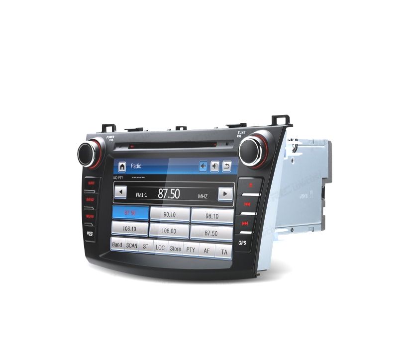 AUTO RADIO DVD GPS ECRA TÁCTIL 8" PARA MAZDA 3 CON CANBUS Y MANDOS DE VOLANTE