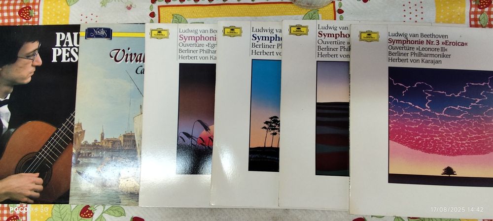 Lote 6 Vinis LP's de música Clássica