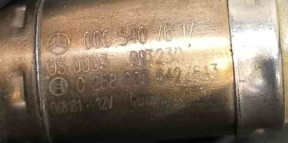 Sonda Lambda 0005407617 - MERCEDES-BENZ S-CLASS