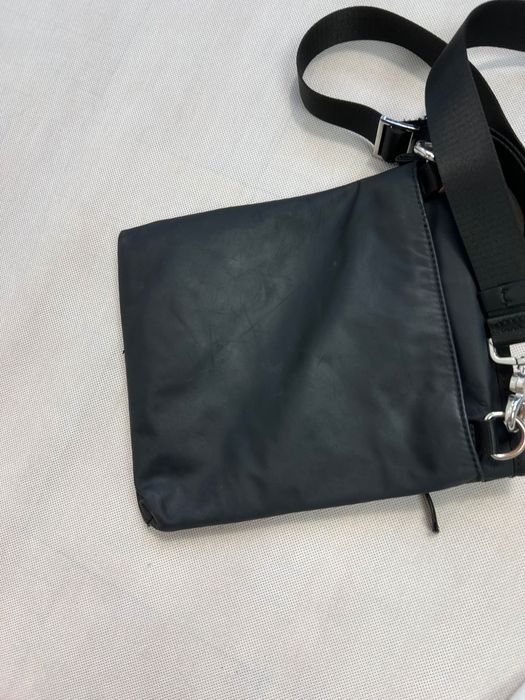 Bag Versace Jeans Couture big logo black Nerka torebka