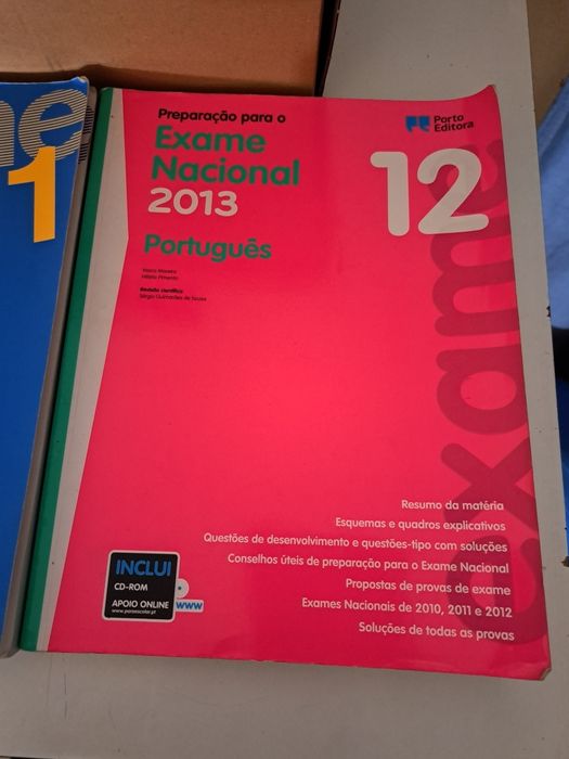 Livros preparação de exames