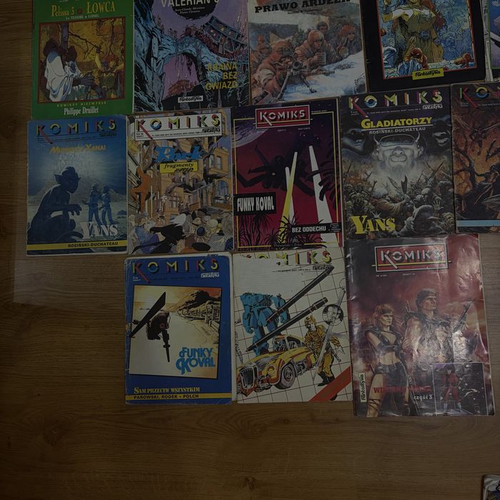 Komiksy, zestaw komiksów; KOMIKS