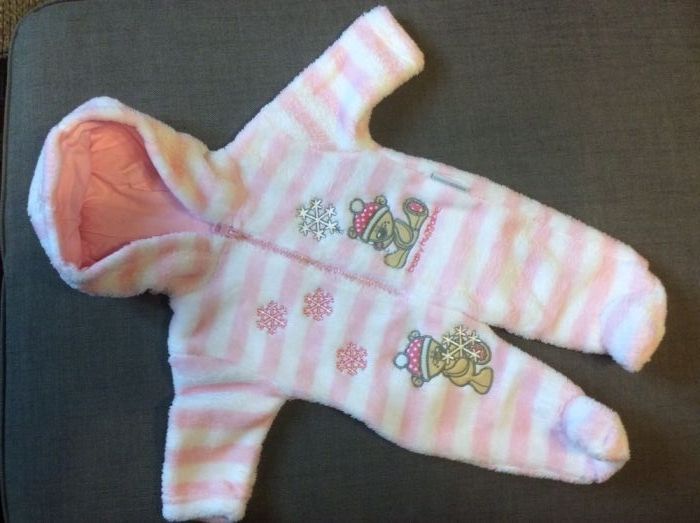 Kombinezonik polarowy nursery time 0-3 msc nowy