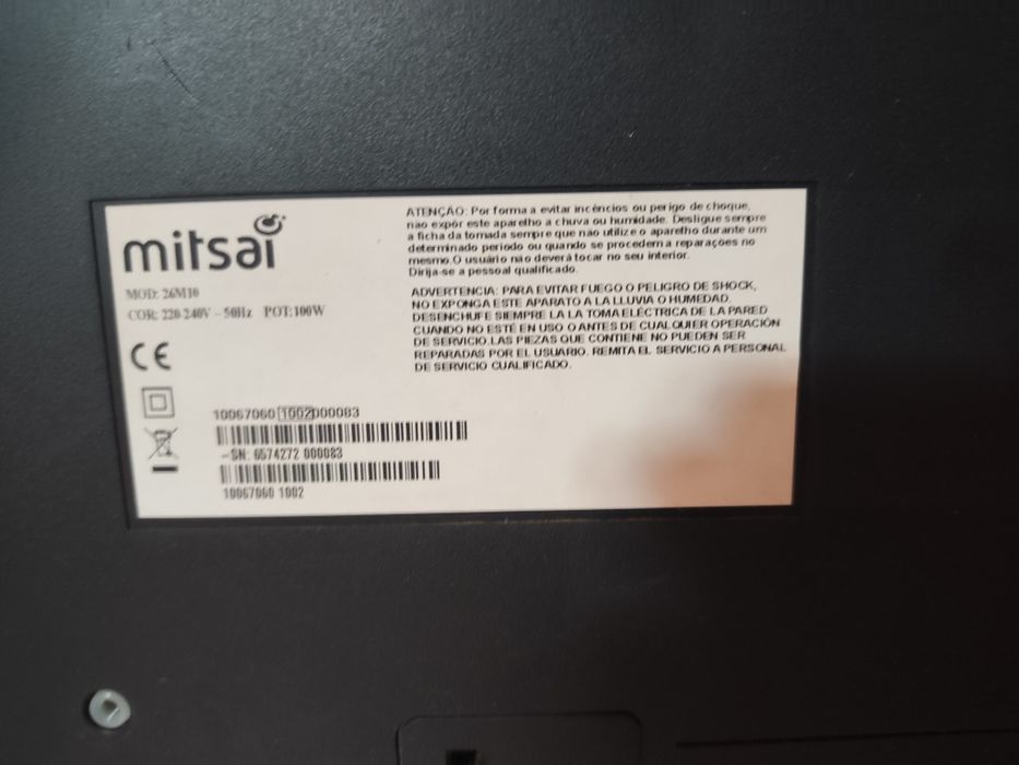 Televisão Mitsai 26 polegadas