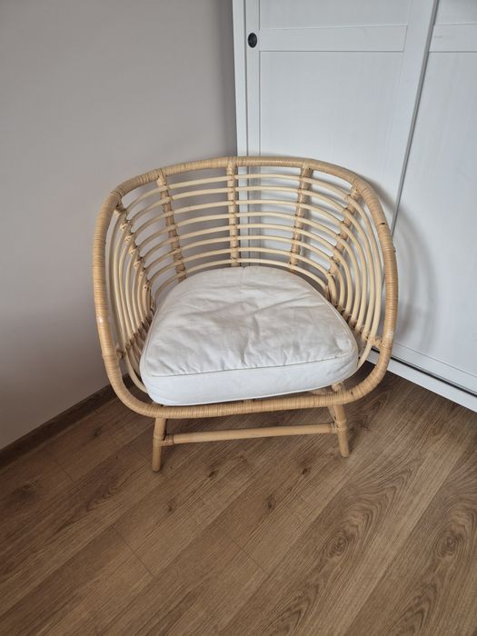 Fotel rattan Ikea