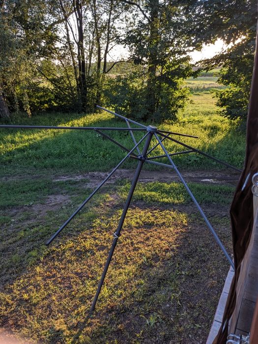 Fotel rozkładany + Gratis stelaż do parasola z podstawą