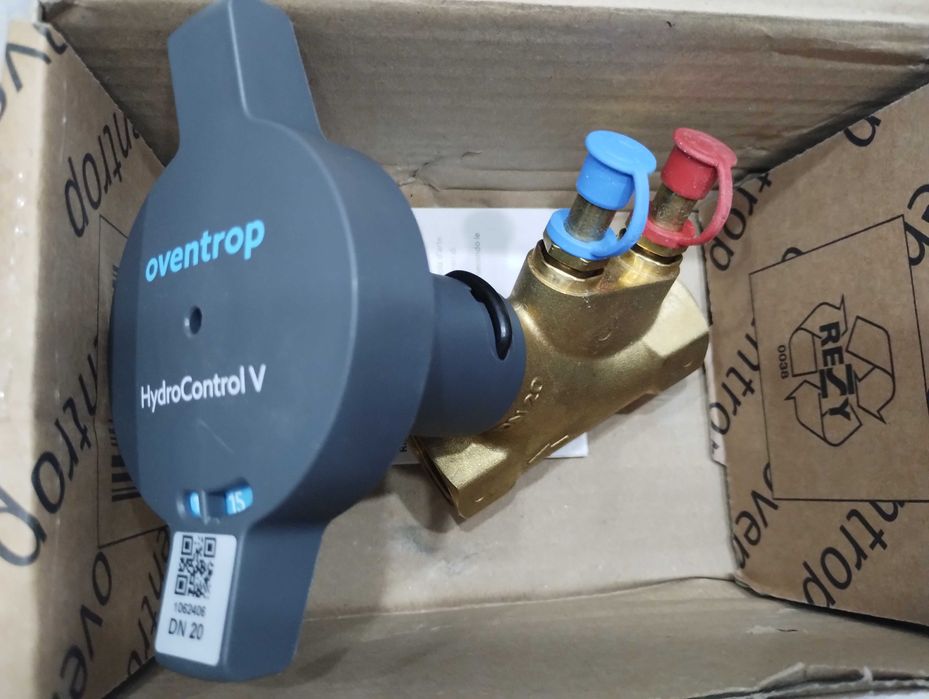 Балансувальний клапан,вентиль,кран OVENTROP HydroControl V DN20