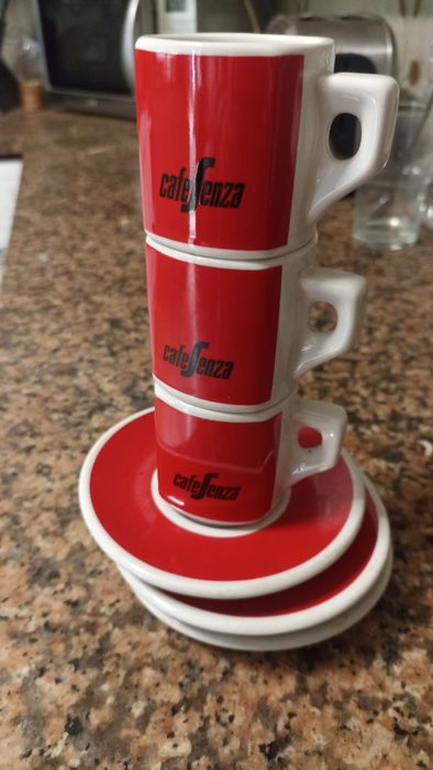 Chávenas de café coleção da CaféSenza