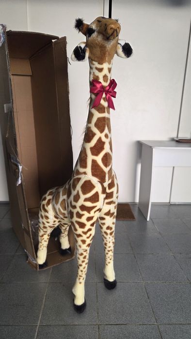 Peluche Girafa Melissa & Doug XL 140cm - Como Novo