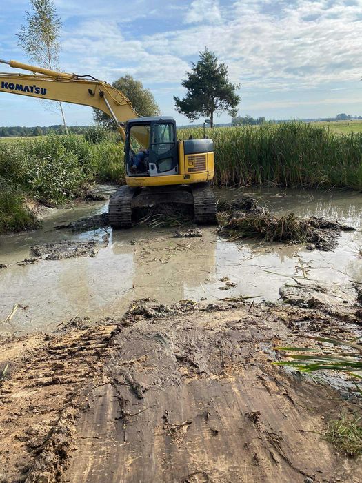 Usługi koparka gąsienicowa 24 t, wywrotka, wozidło, transport, wynajem