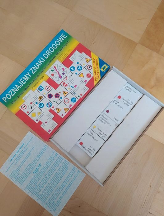 Gra edukacyjna poznajemy znaki drogowe
