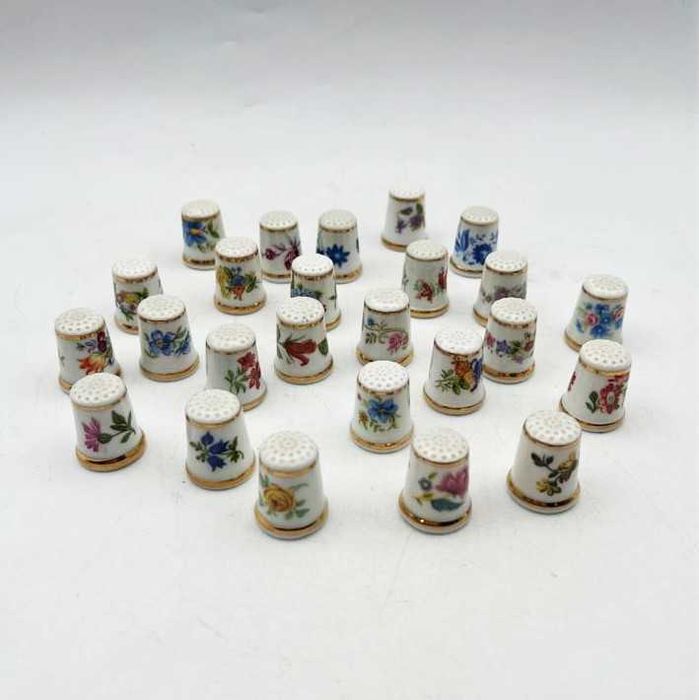 Colecçao de Dedais em Porcelana Europeia