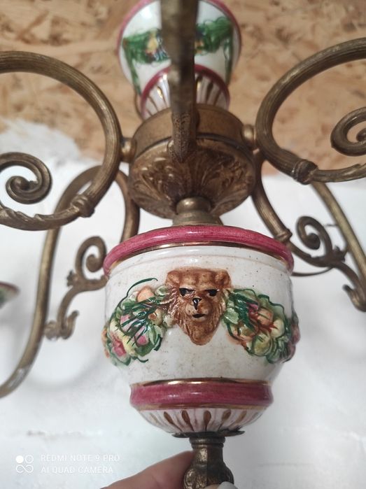 Старовинні Бельгійський світильник. Світильник, люстра