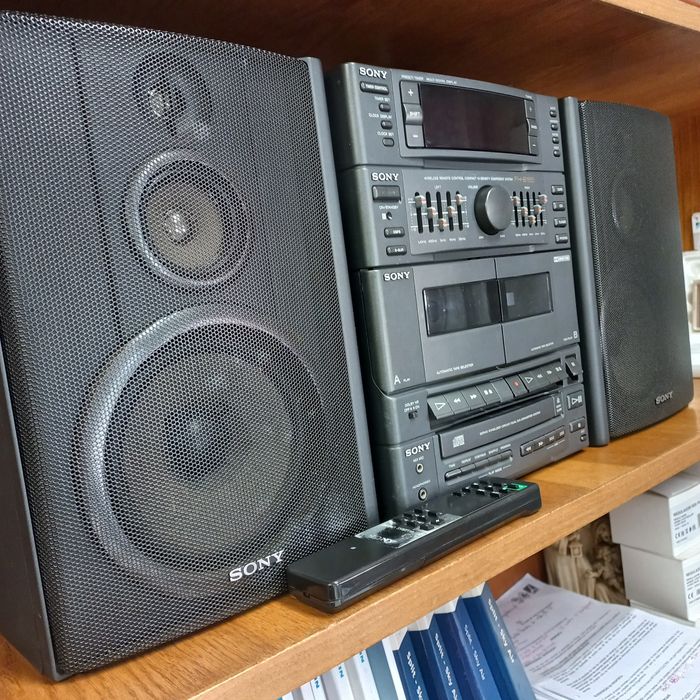 Mini aparelhagem Sony  compact disc deck receiver
