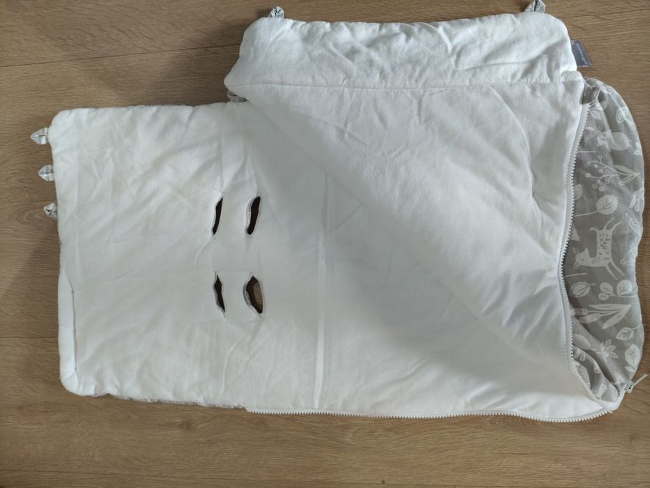 Śpiworek do fotelika 70 cm Cottonmoose 100% HandCrafted