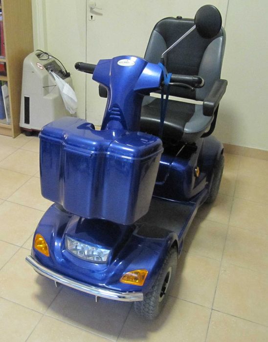 Skuter inwalidzki elektryczny CTM HS-890 używany - nowe baterie żelowe