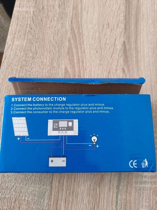 Солнечный контроллер заряда PWM 60A (12/24V)