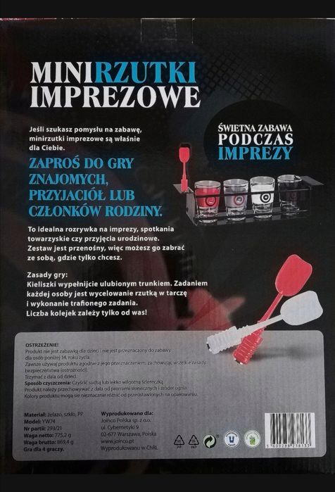 Mini rzutki imprezowe