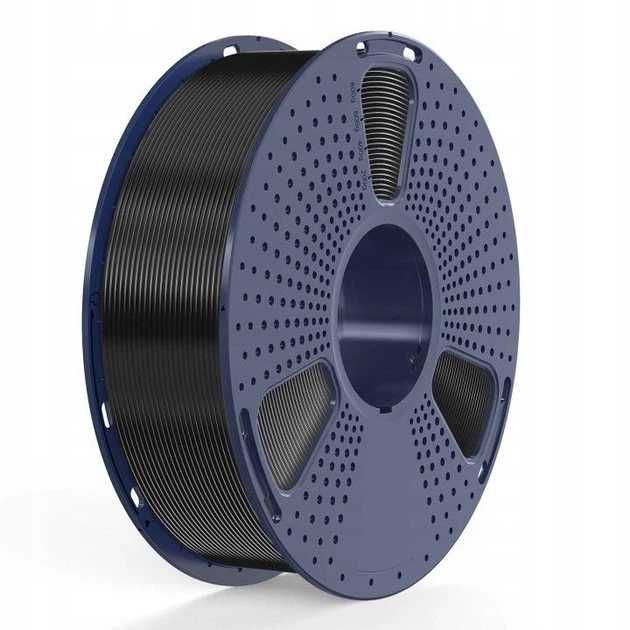 SUNLU PETG Filament Black 1 кг 1.75 мм – Пластик філамент для 3D-принтера, Чорний, на котушці / є Опт , наявність 400+ кг