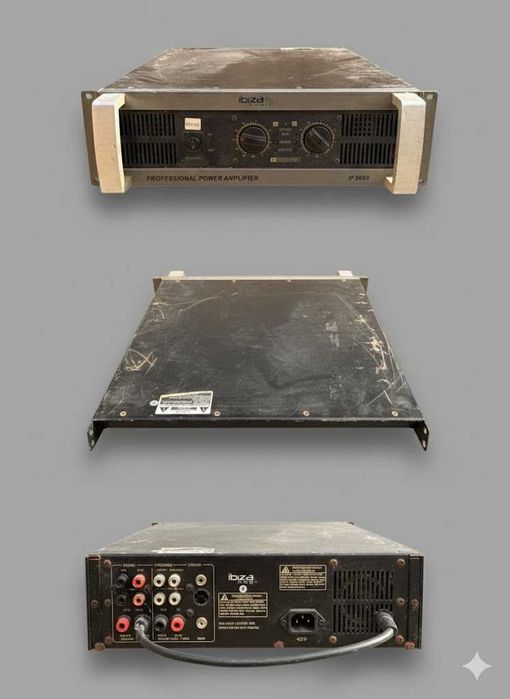amplificador de potência Ibiza Pro IP 3000