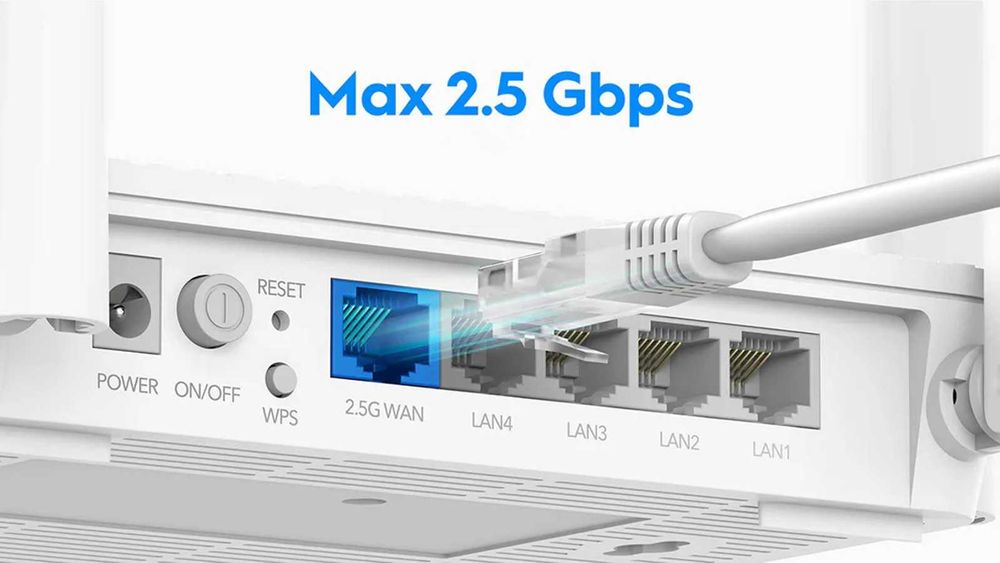 Router CUDY WR3000H Wi-Fi 6, 2,4GHz/5GHz, Multi-Gigabit, MESH