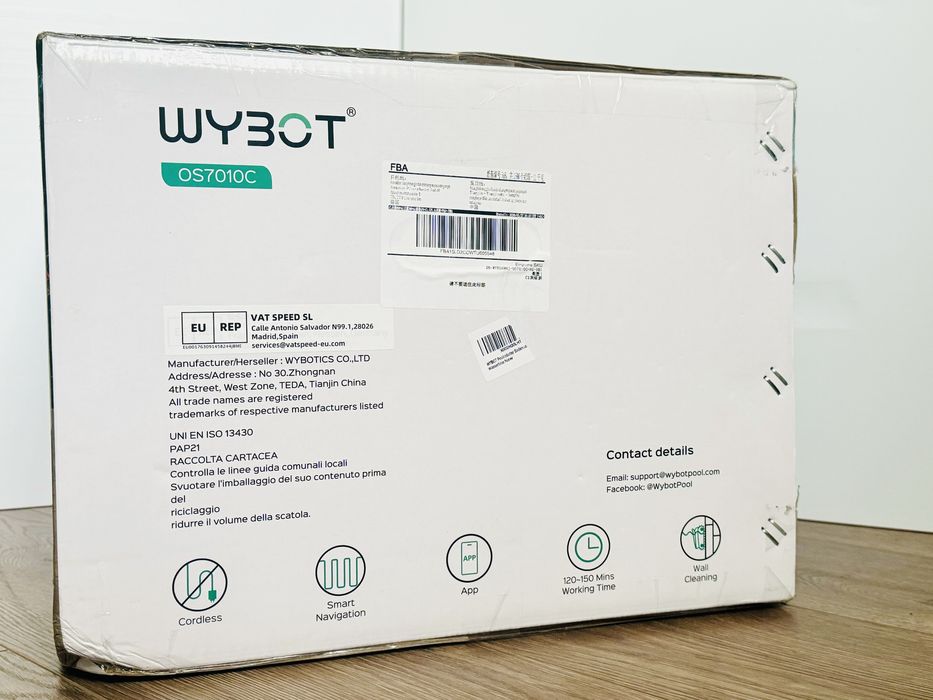 Бездротовий Робот пилосос для басейну  WYBOT C1