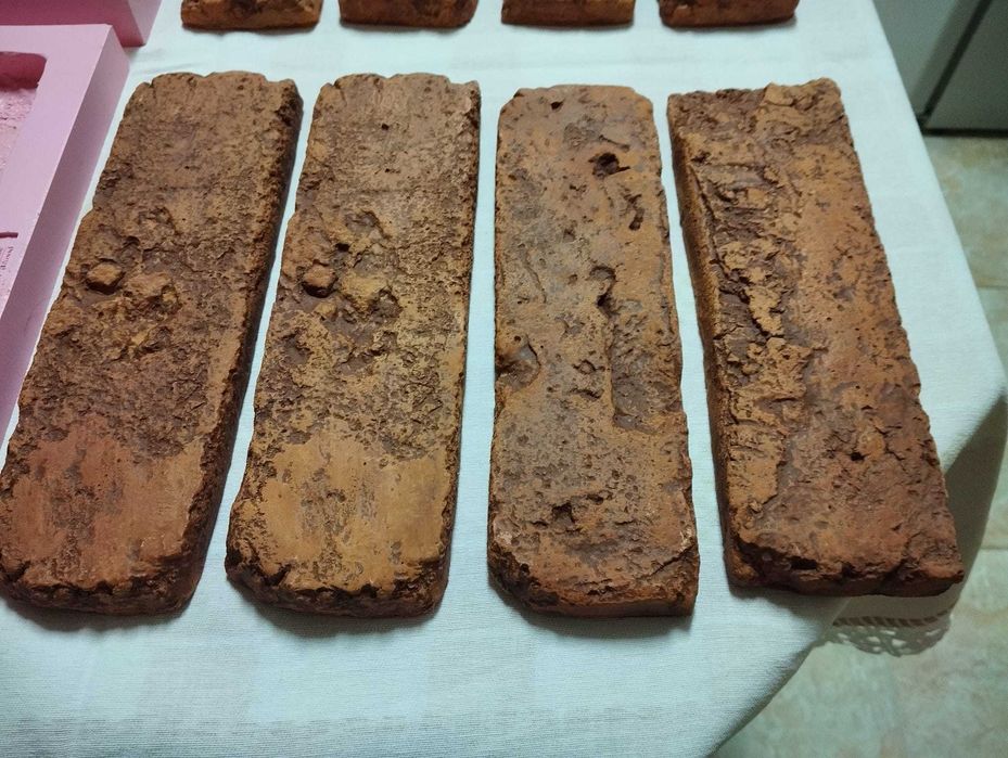 Revestimento 3d 2 Moldes Tijolo Burro