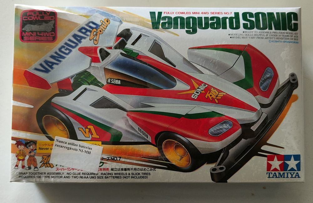 Carro Mini4WD Let's & Go Tamiya (8 Euros cada se comprar os 6)