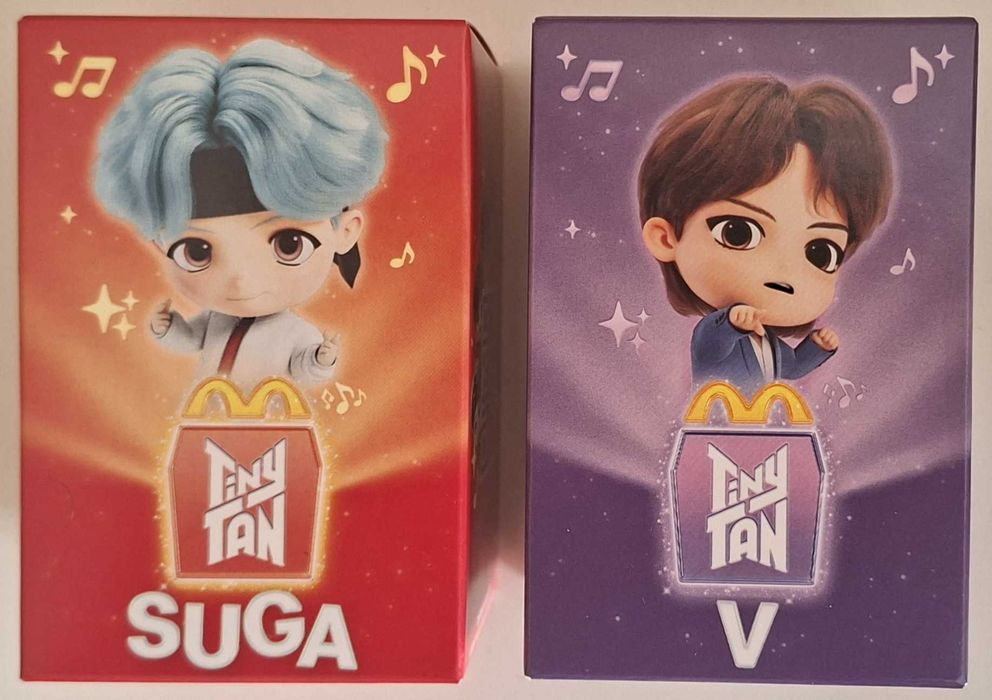 Figuras BTS Happy Meal McDonalds