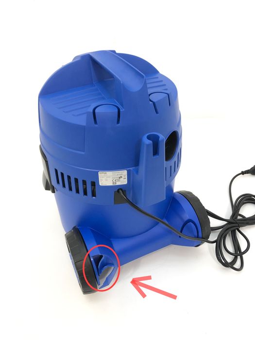Odkurzacz workowy Nilfisk Buddy II niebieski 1200 W 12 l
