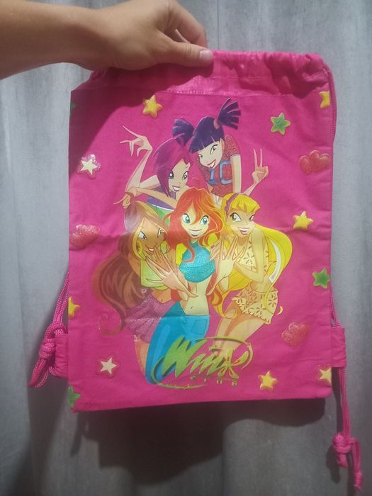 Сумка-пакет з Вінкс, стан як новий