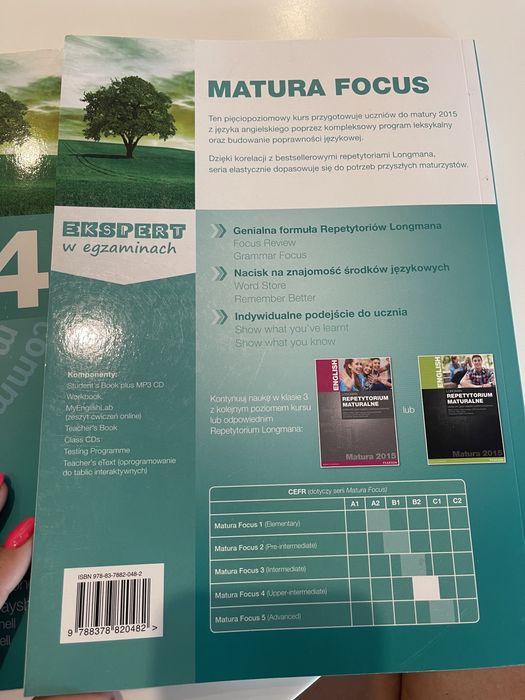 Focus Matura 4 , Książka +ćwiczenia  Angielski , Pearson