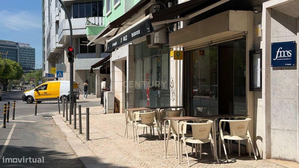 Venda De Imóvel + Negócio – Avenidas Novas, Lisboa