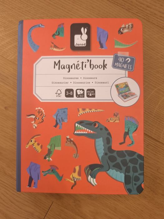 Magneti book. Układanka magnetyczna
