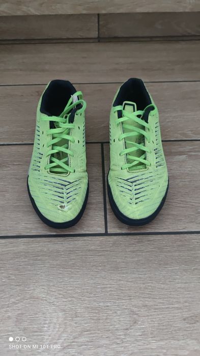 Buty halówki r. 38 limonkowe