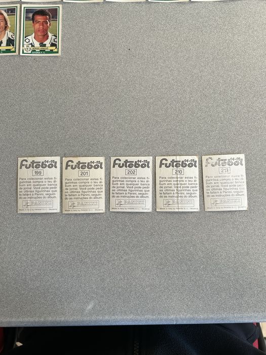Cromos Panini Futebol 94-95