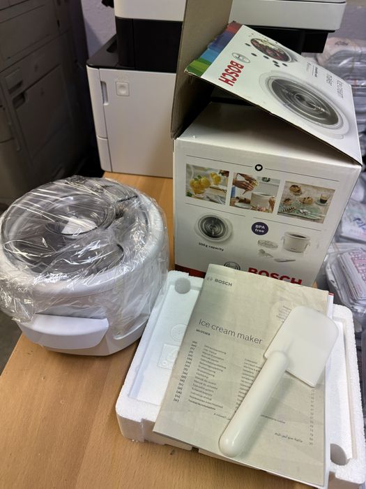 Przystawka do robienia lodów Bosch MUM2 Nowa